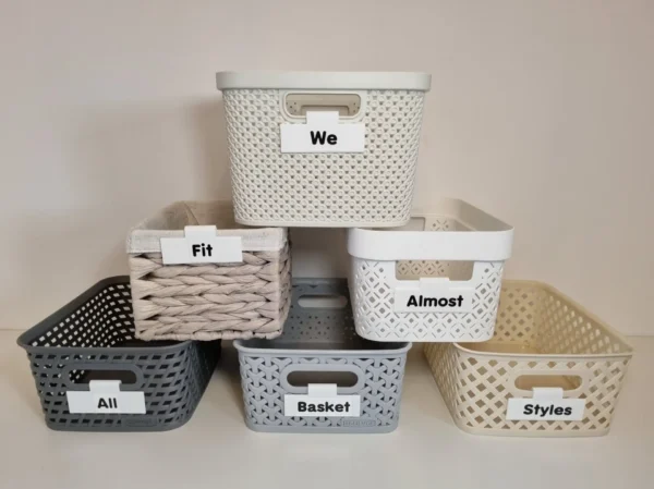 Universal Basket Label Clips (4 pack)