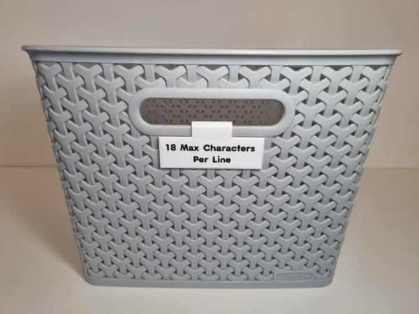 Universal Basket Label Clips (4 pack)