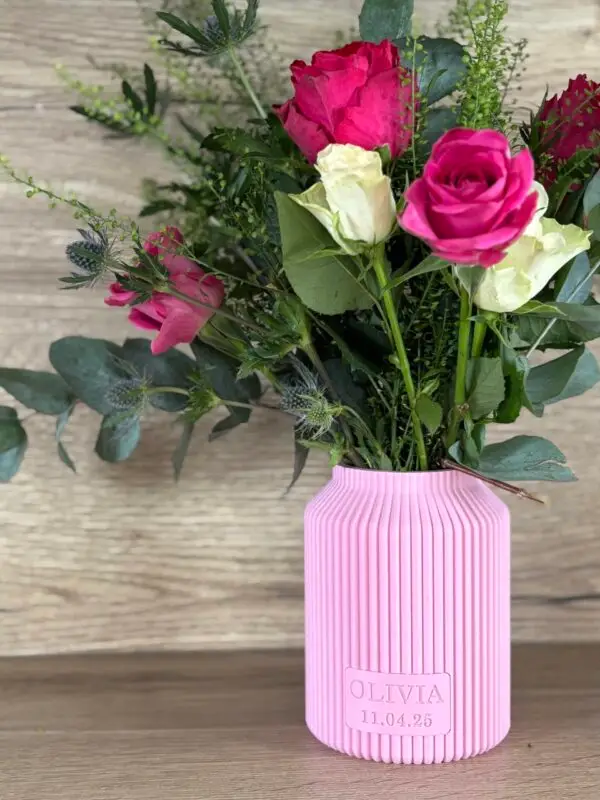 Personalised Name 'Julia' Vase