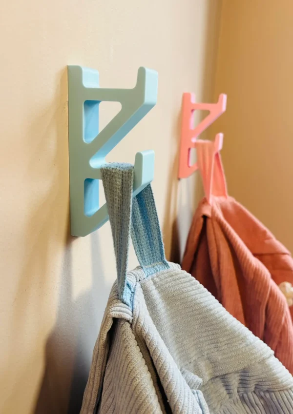 Colourful Coat Hooks