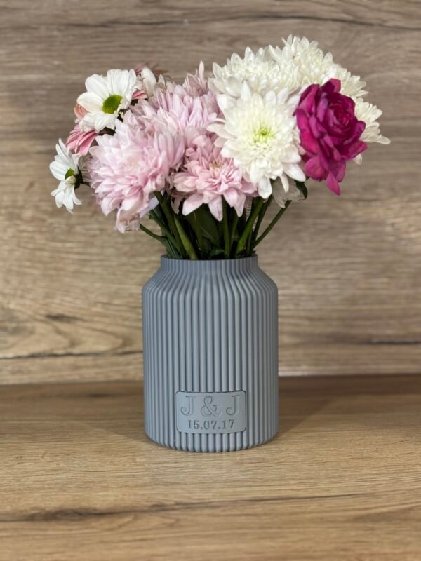 Personalised Initials 'Julia' Vase