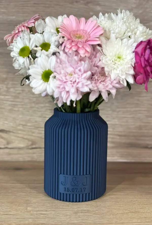 Personalised Initials 'Julia' Vase