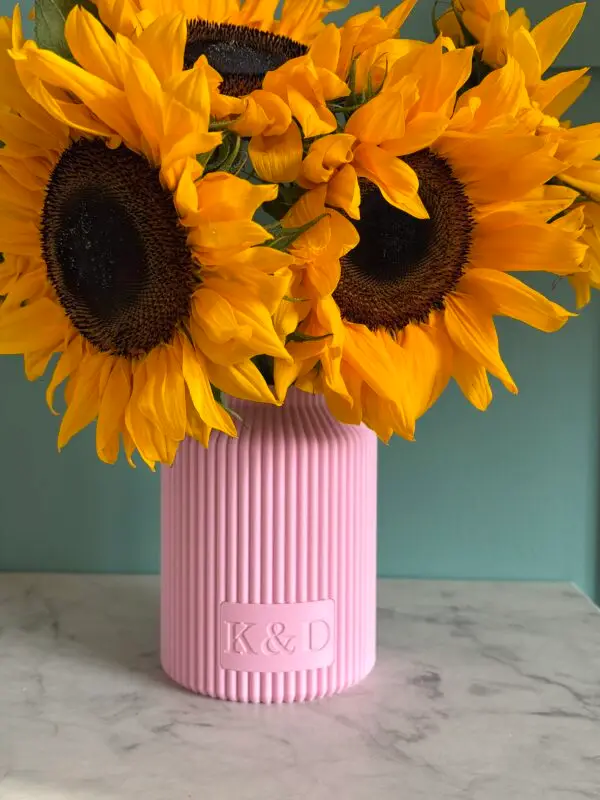 Personalised Initials 'Julia' Vase