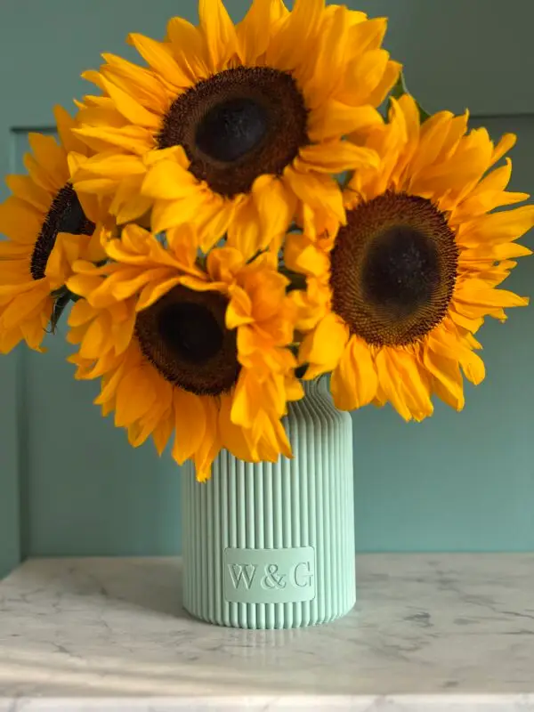 Personalised Initials 'Julia' Vase