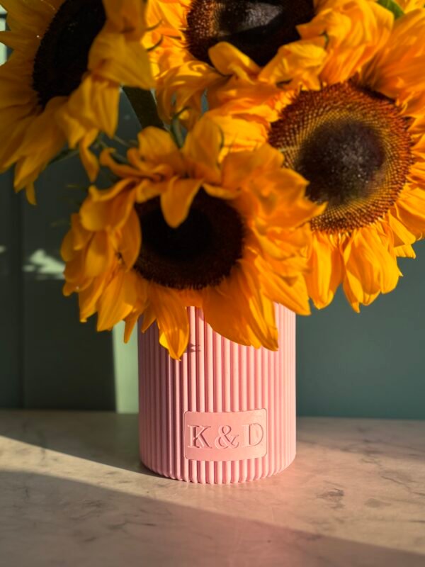 Personalised Initials 'Julia' Vase