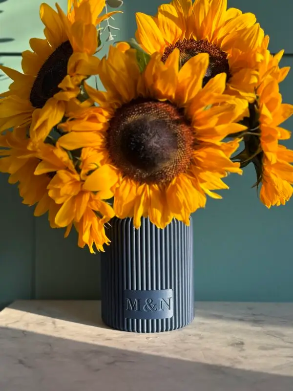 Personalised Initials 'Julia' Vase