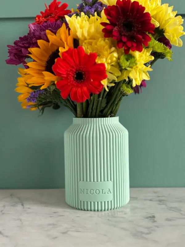 Personalised Name 'Julia' Vase