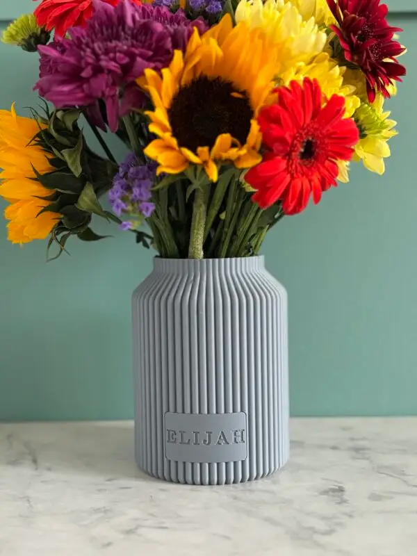 Personalised Name 'Julia' Vase
