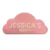 Children's 'Fuzzy Cloud' Door Sign