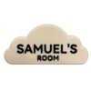 Children's 'Fuzzy Cloud' Door Sign